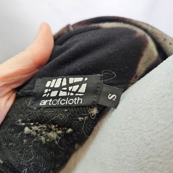 Art Of Cloth Homemade Shag Bark Lucy Wool Blend Vest Size Small - Picture 7 of 11